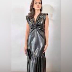 Elan Black Faux Leather Jacket